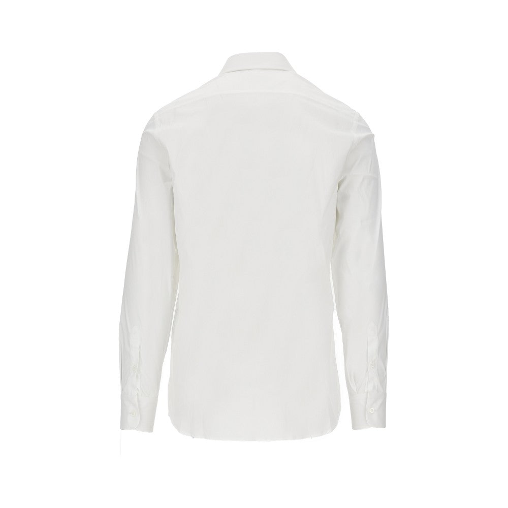 Camicia in popeline stretch