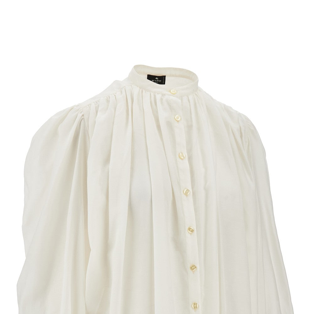 Paisley cotton and silk shirt