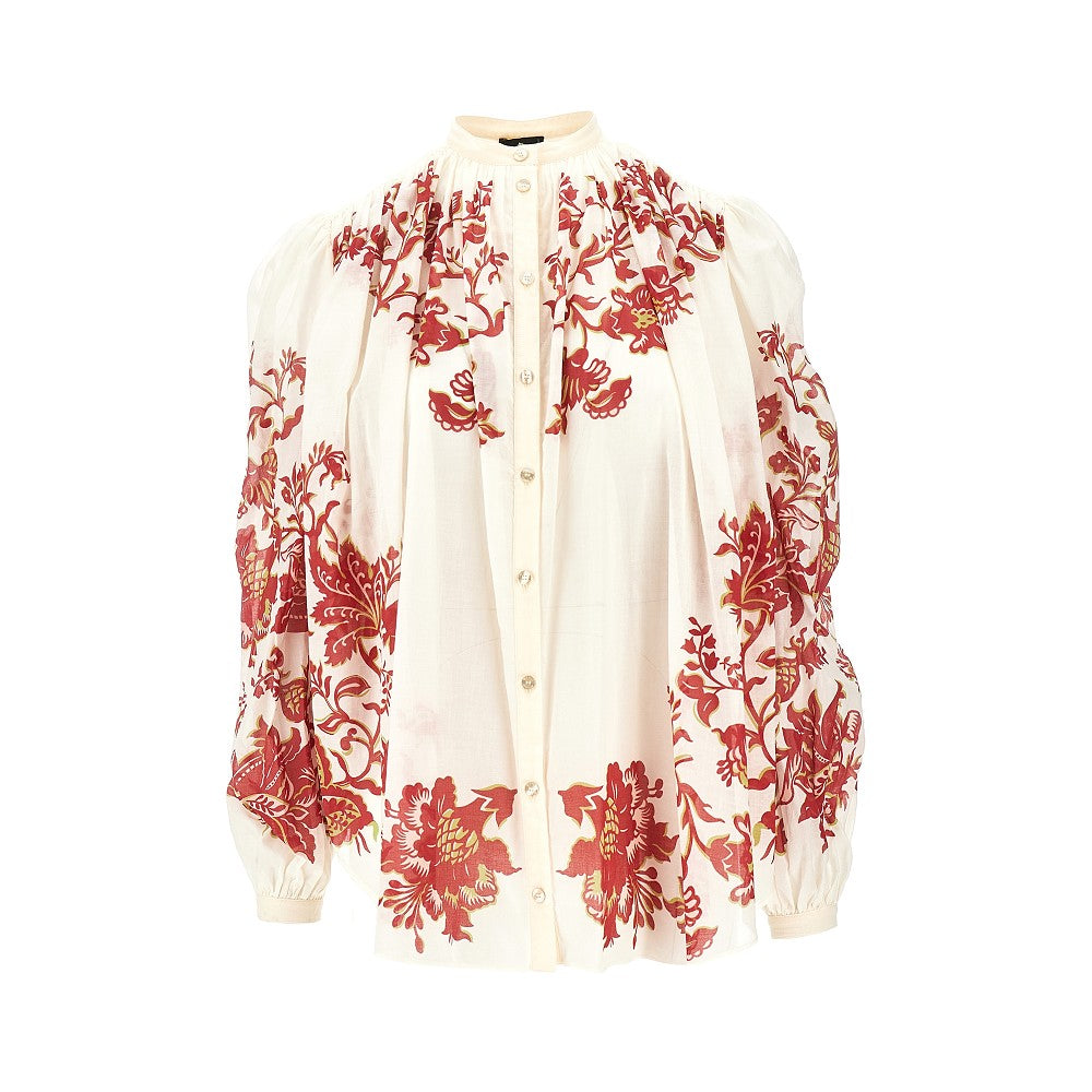 Printed cotton shirt
