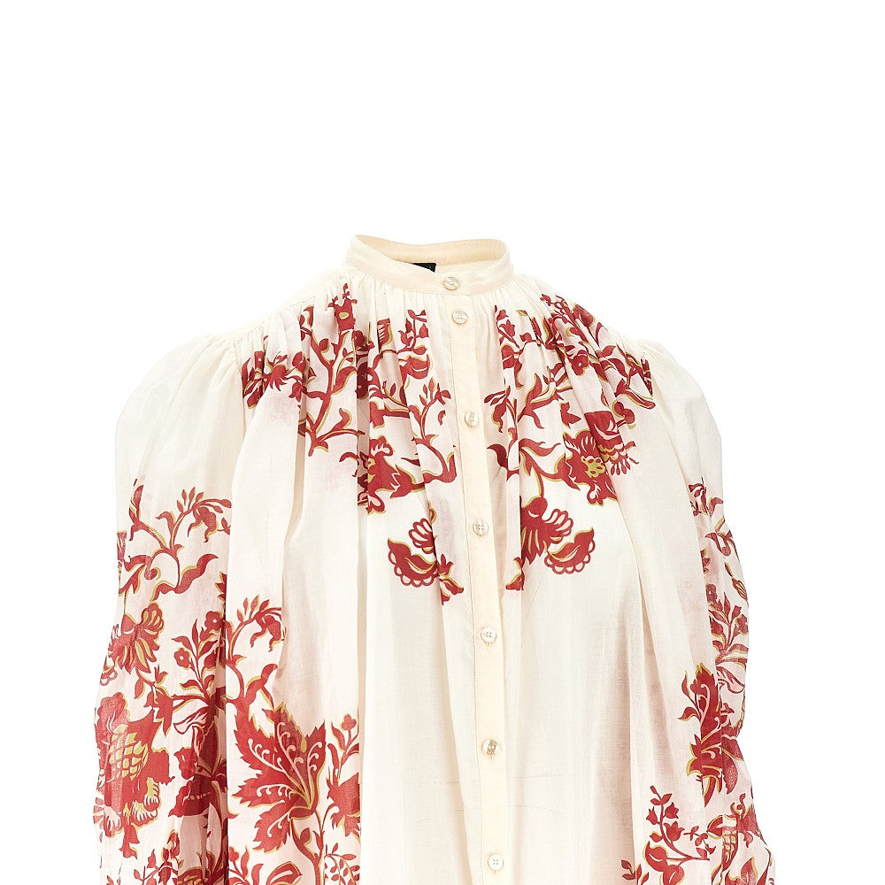 Printed cotton shirt
