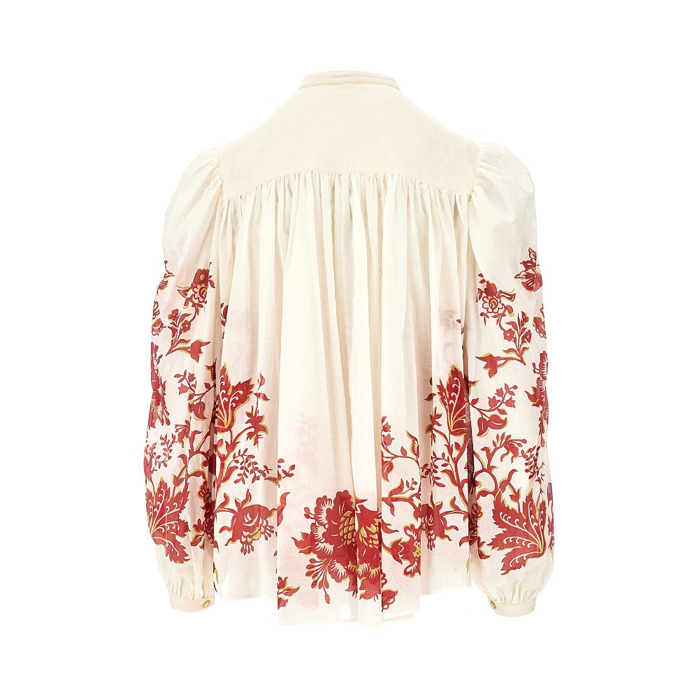 Printed cotton shirt