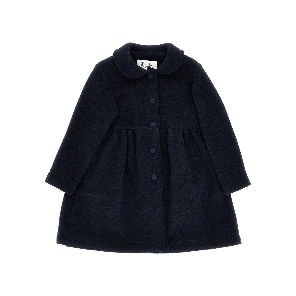 Cappotto in panno di misto lana vergine