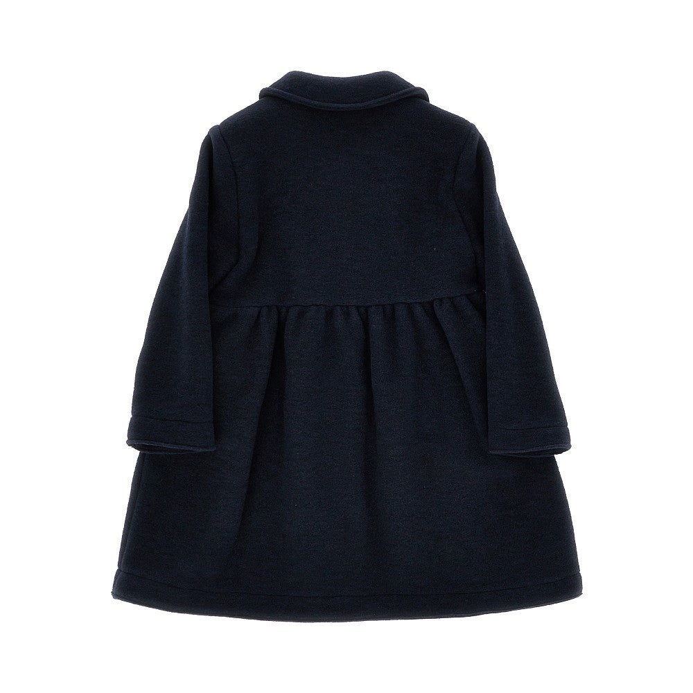 Cappotto in panno di misto lana vergine