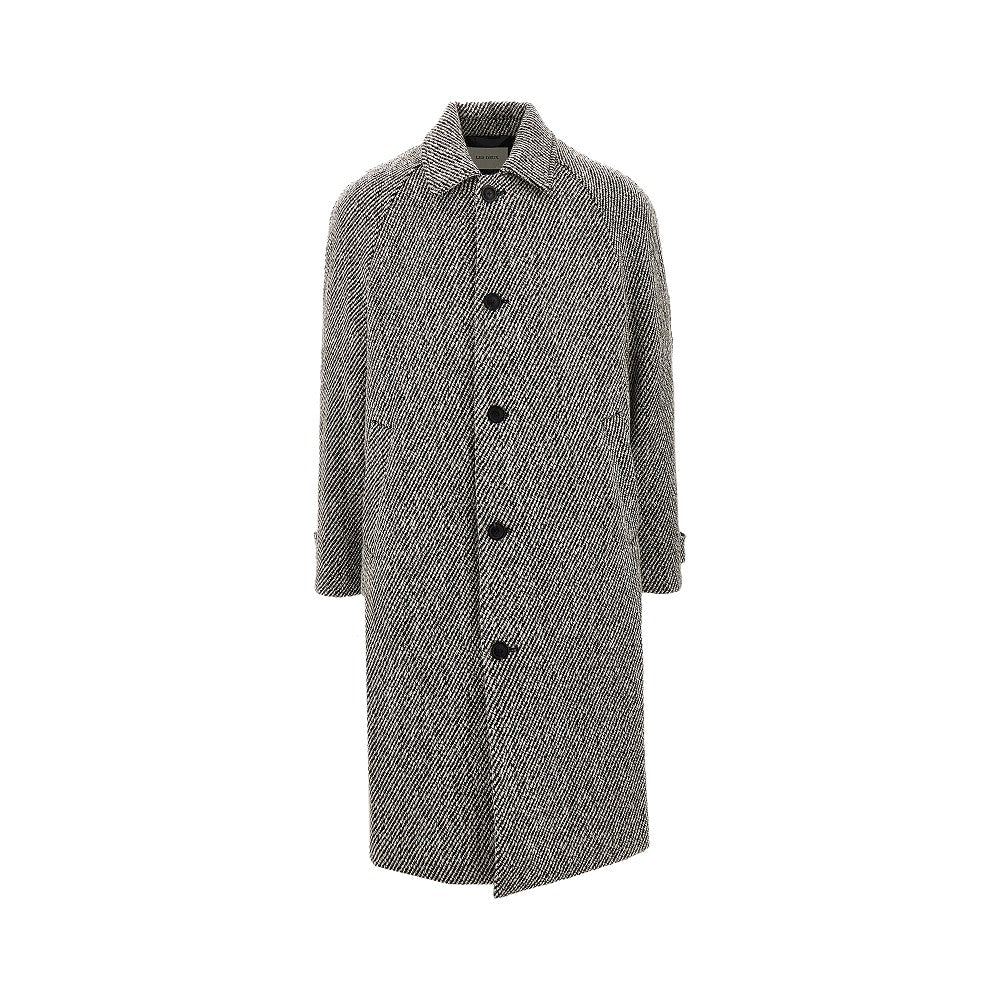 'Michael' wool-blend twill