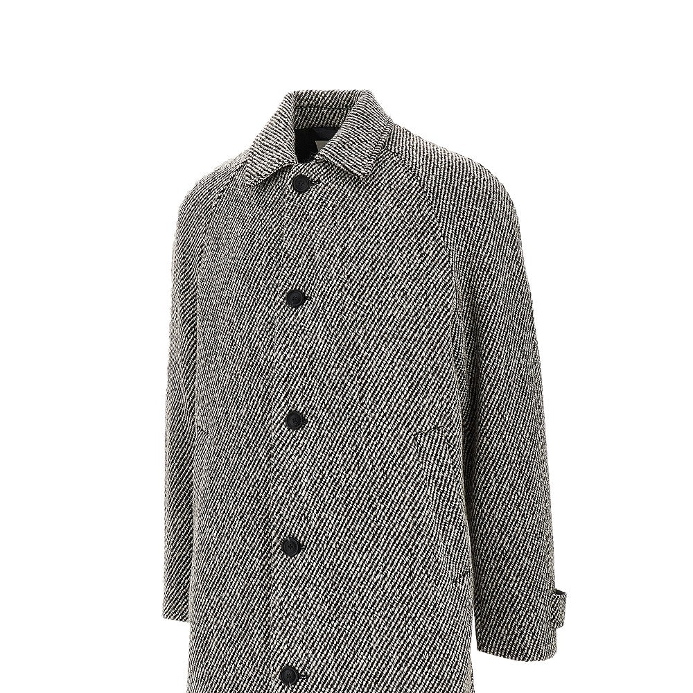 'Michael' wool-blend twill