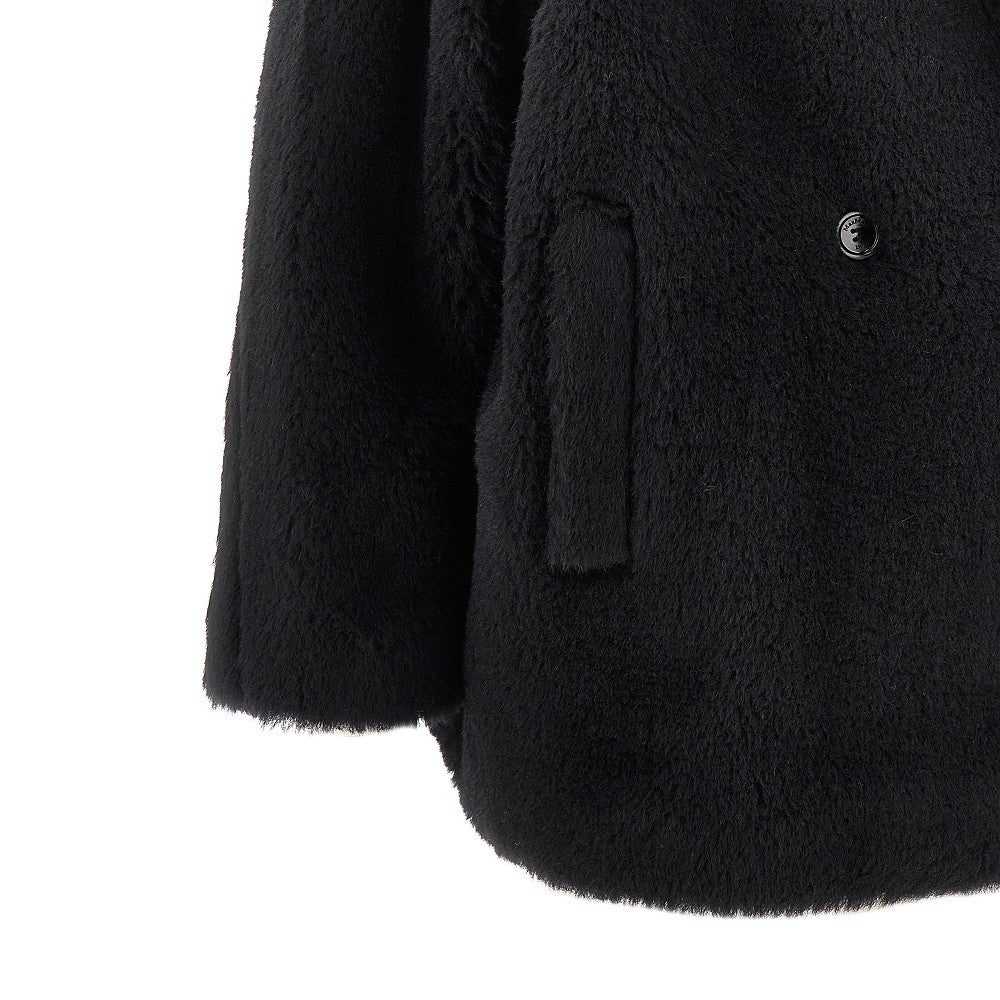Cappotto corto 'Olga' in tessuto Teddy