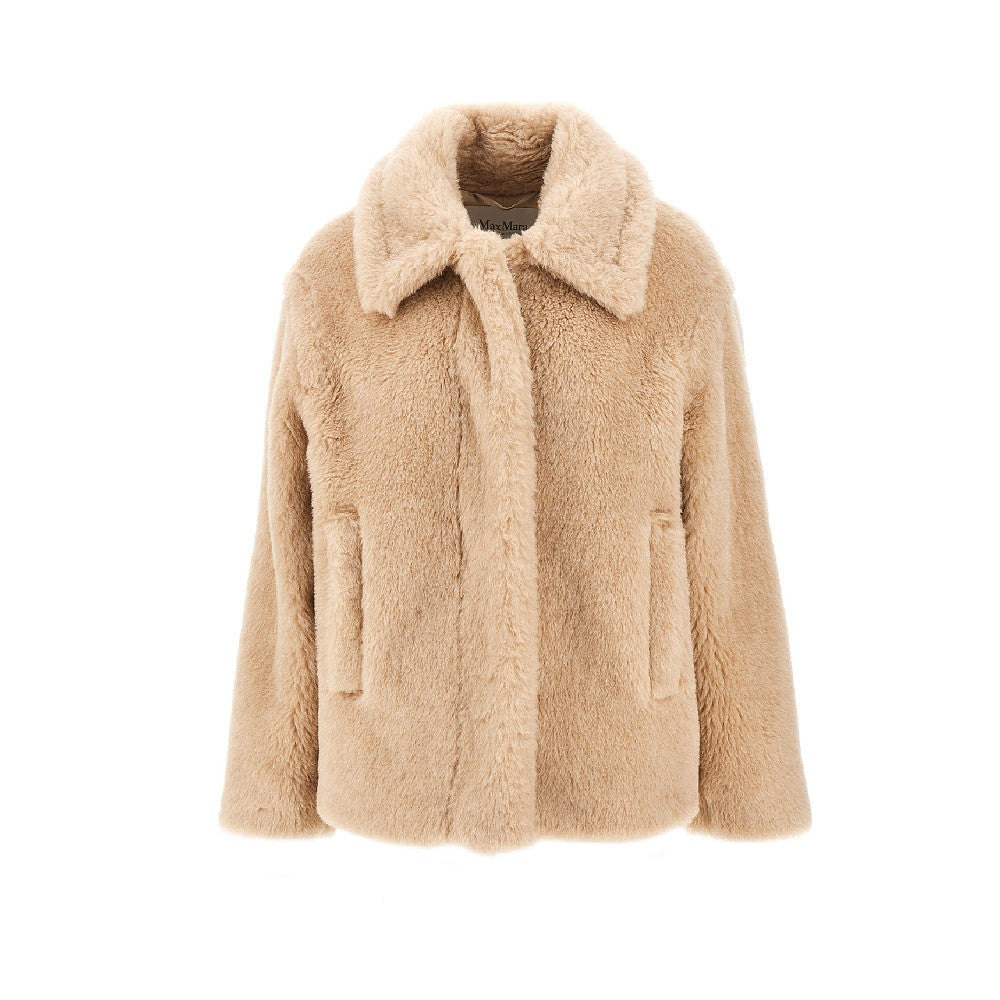 Cappotto corto in Teddy