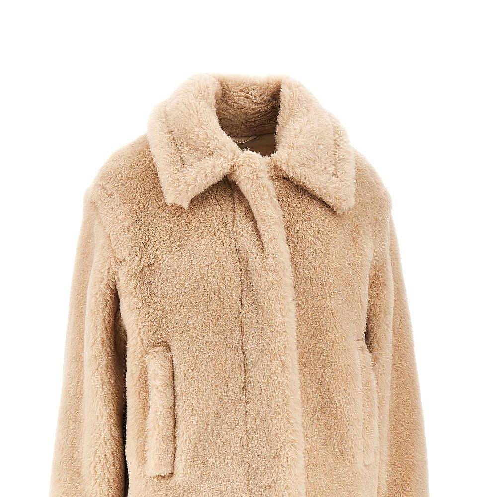 Cappotto corto in Teddy