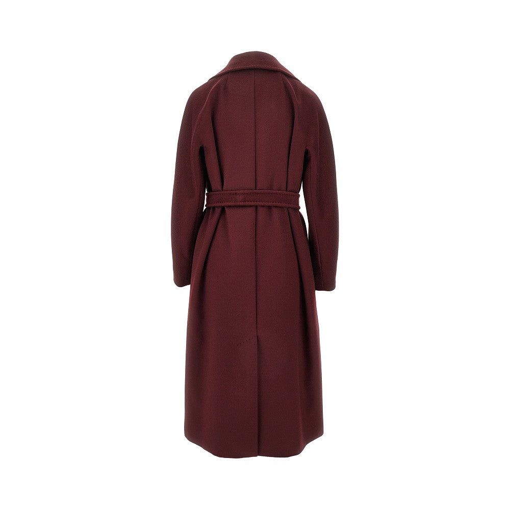 Cappotto in lana con cintura