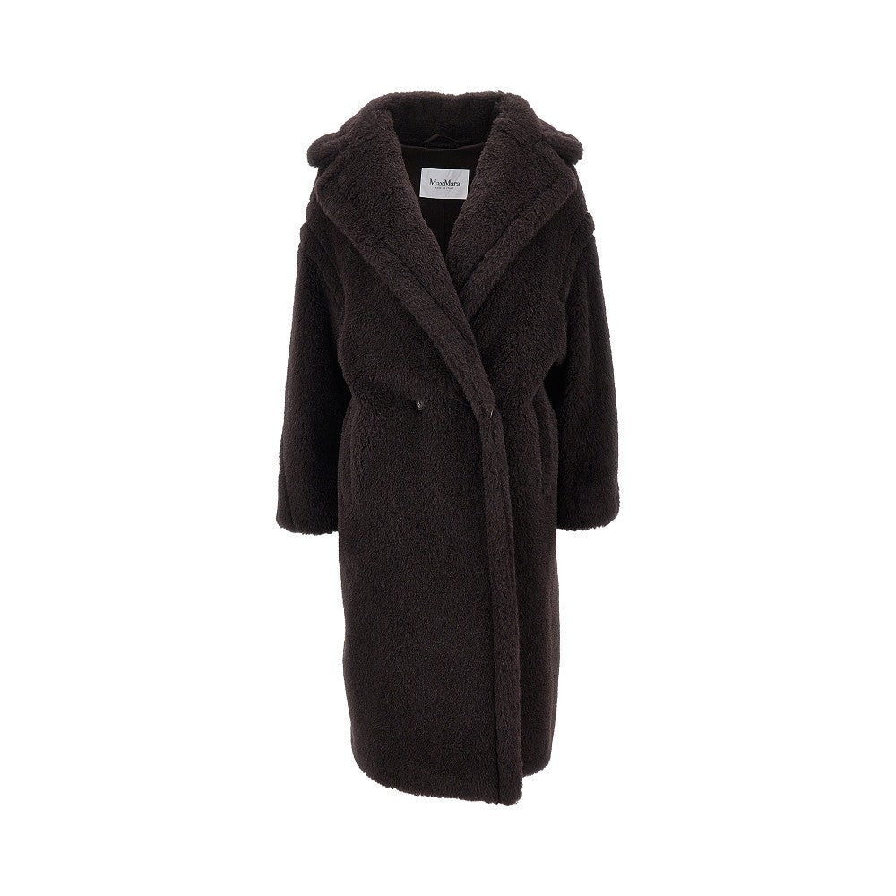 Teddy Bear Icon Coat in alpaca e lana