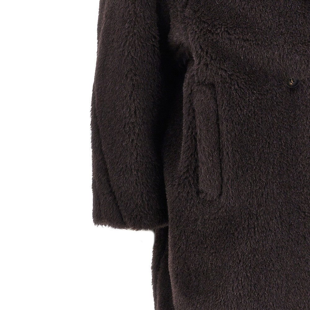 Teddy Bear Icon Coat in alpaca e lana