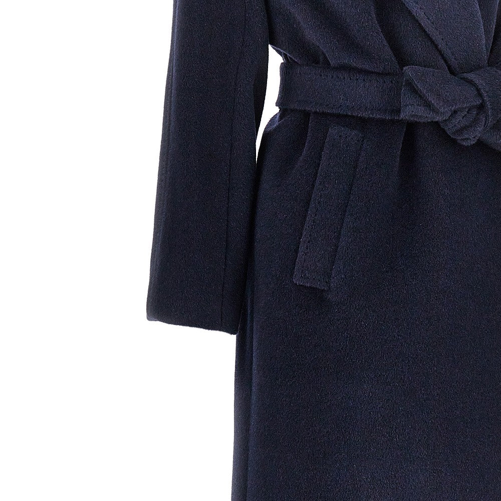 Cappotto a vestaglia in misto lana