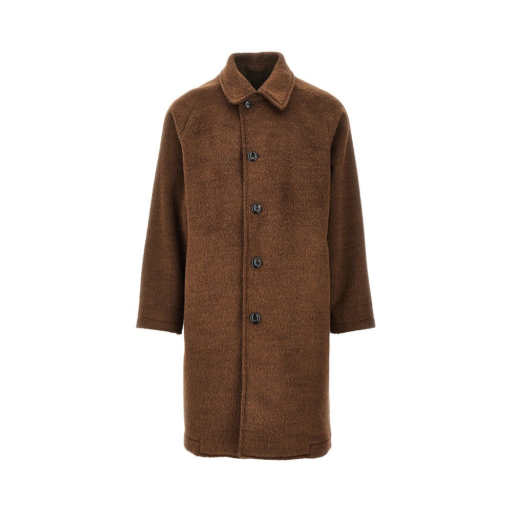 Wool-blend coat