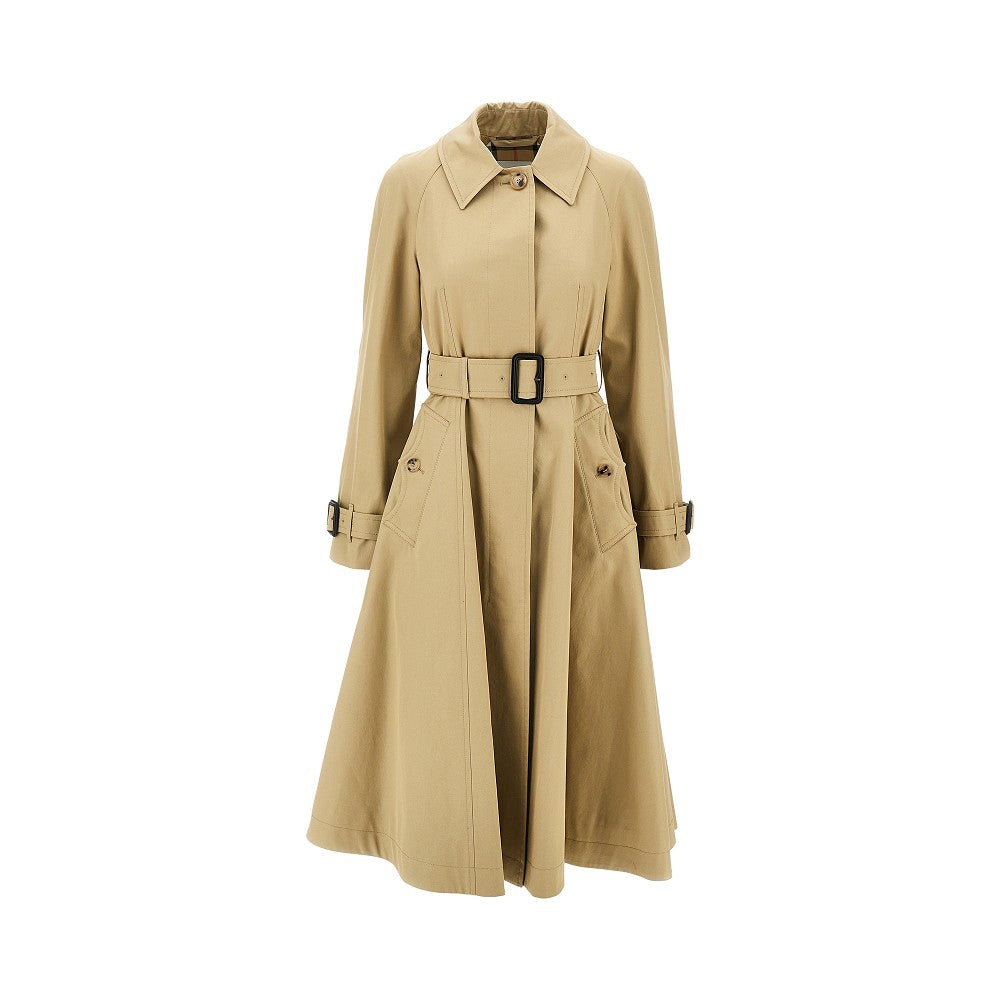 Car coat Ellingham fit-and-flare in gabardine