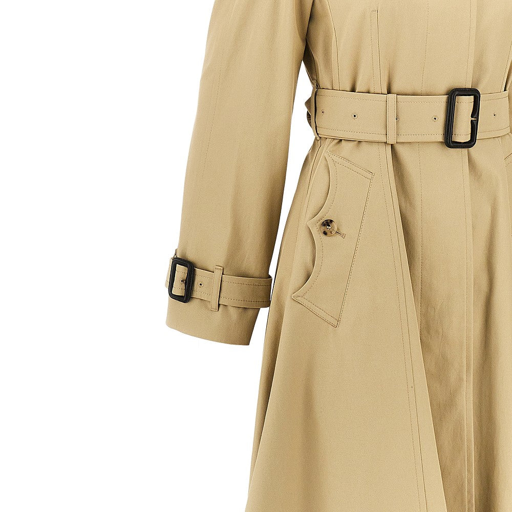 Car coat Ellingham fit-and-flare in gabardine