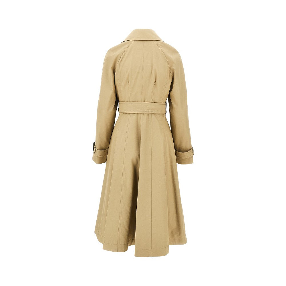 Car coat Ellingham fit-and-flare in gabardine