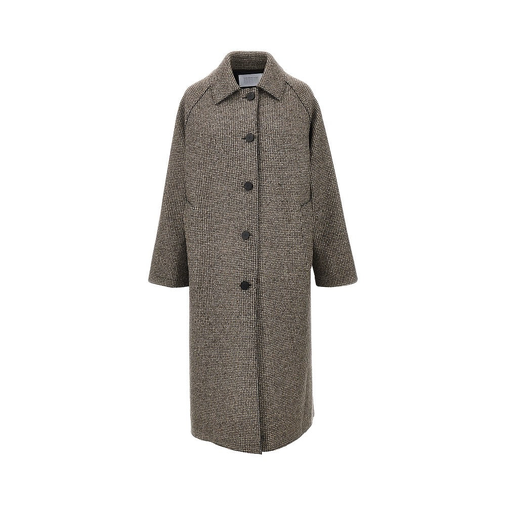 Cappotto balmacaan in misto cachemire