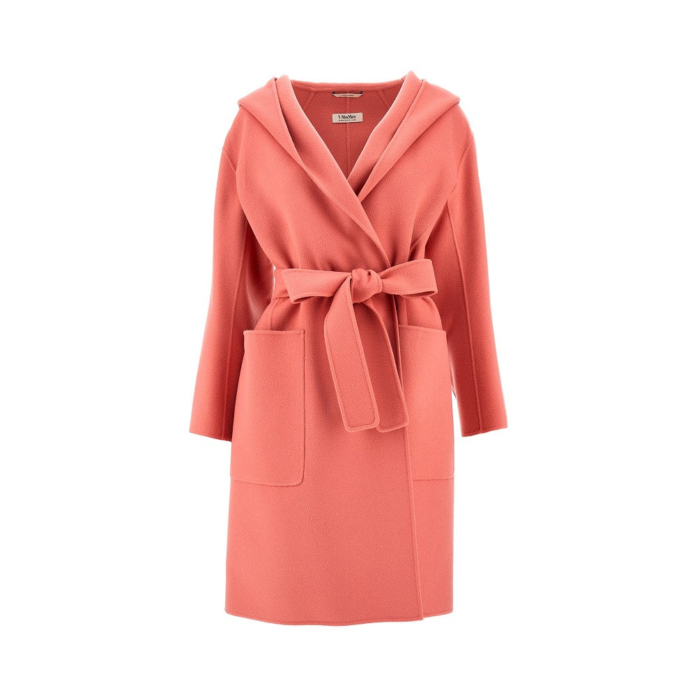 Cappotto a vestaglia con cappuccio