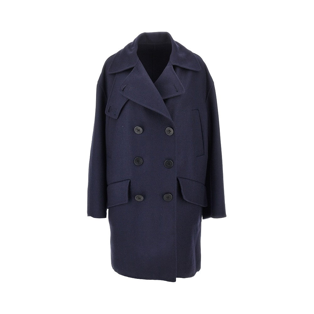 'Silence' double-breasted coat