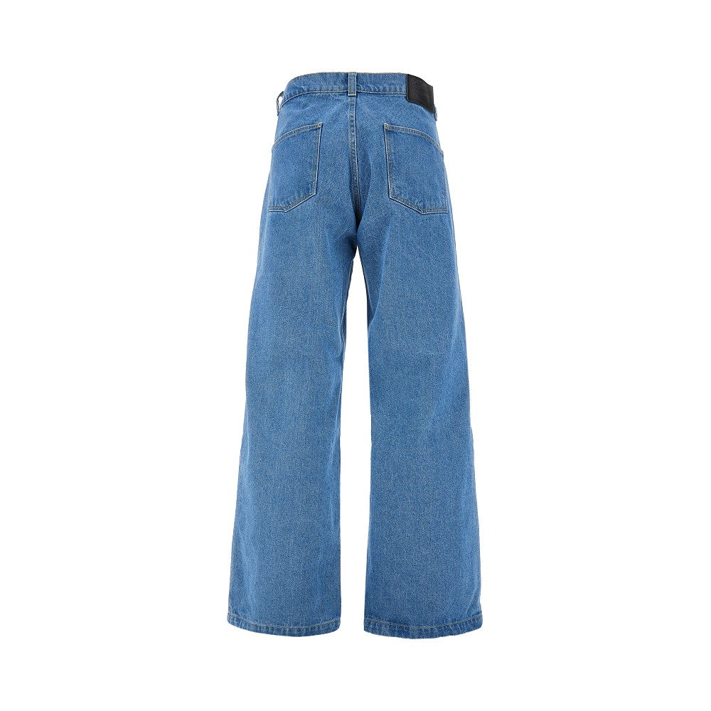 Jeans Loose Fit con dettaglio ricamato