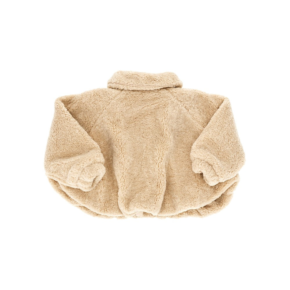 Giacca a palloncino in Teddy