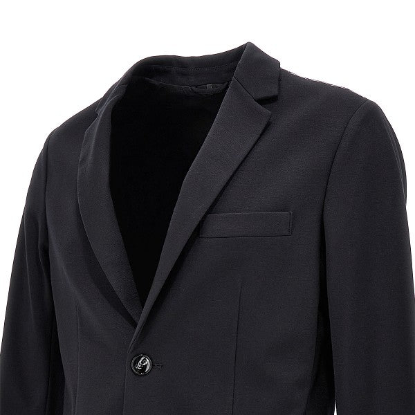 Stretch jersey destructured blazer