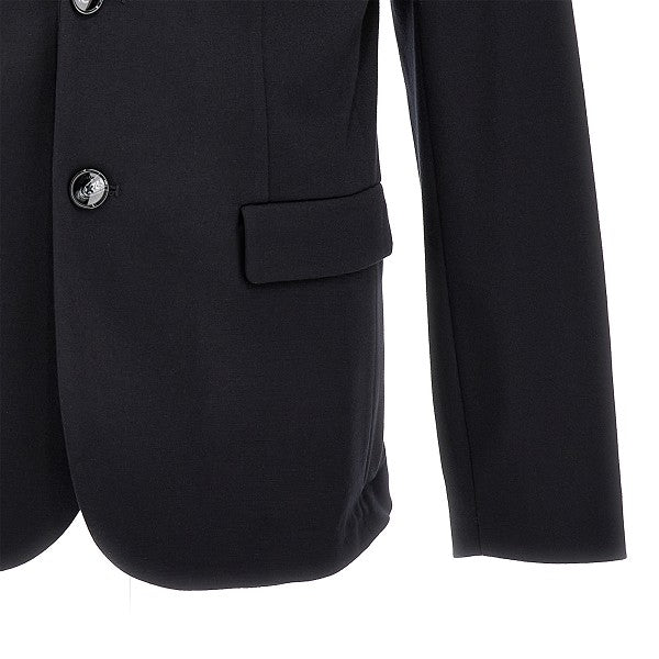 Stretch jersey destructured blazer
