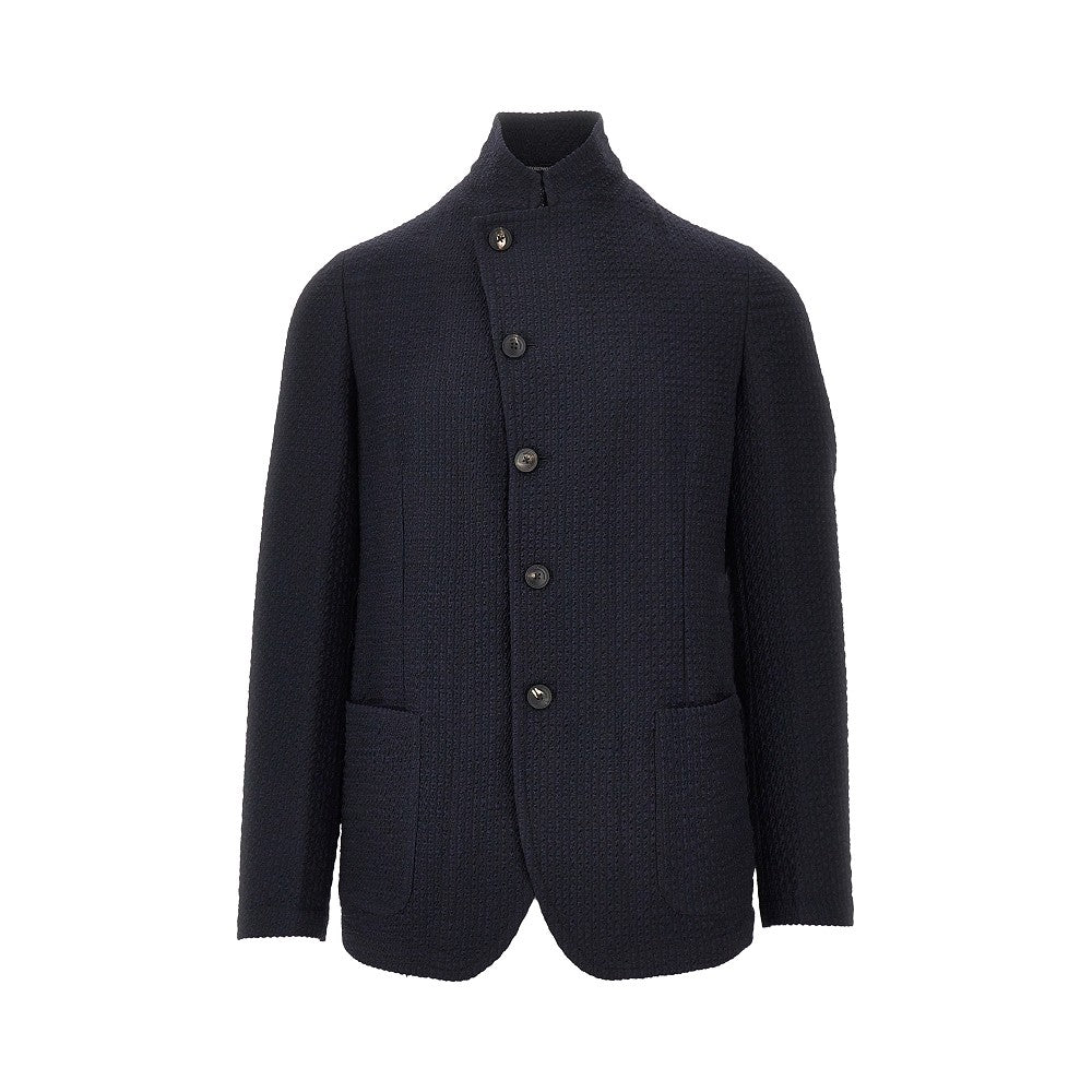 Guru collar wool blend jacket