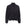 Leather jacket with openworked motif