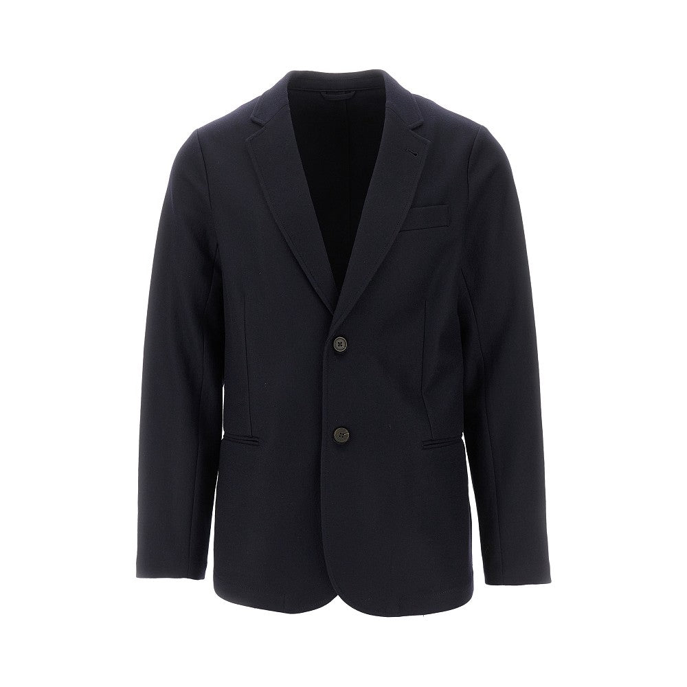 Travel Essential wool flannel jacket