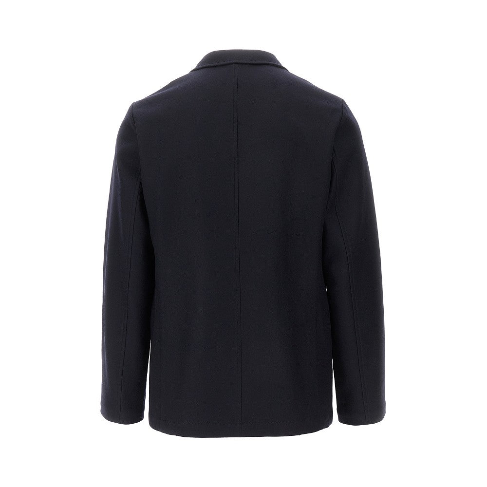 Travel Essential wool flannel jacket