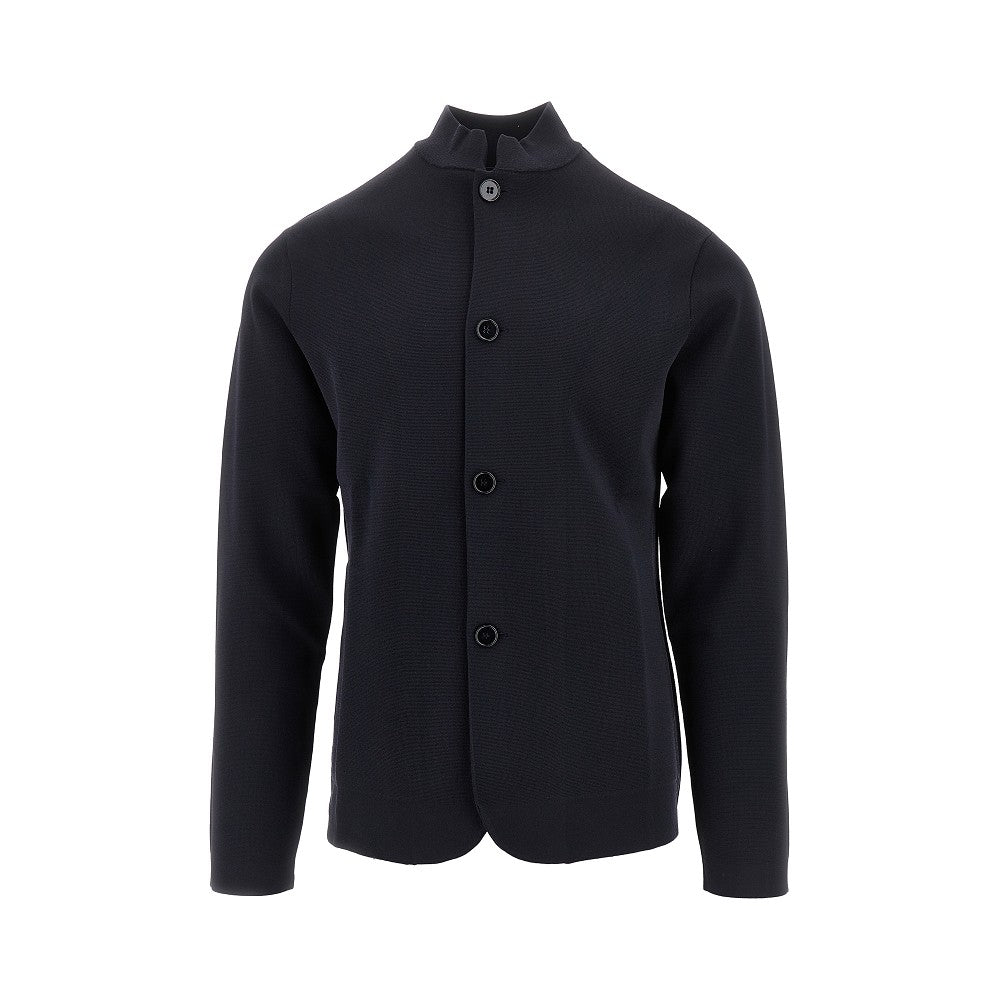 ICON guru collar knitted jacket