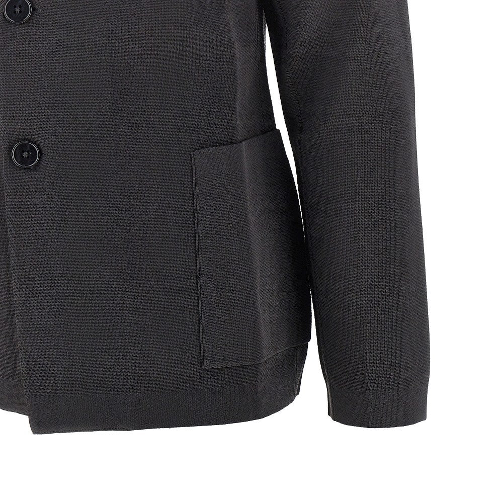 ICON ASV knitted single-breasted jacket