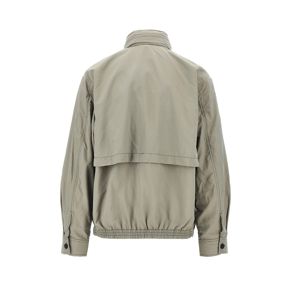 Blouson in nylon di misto seta