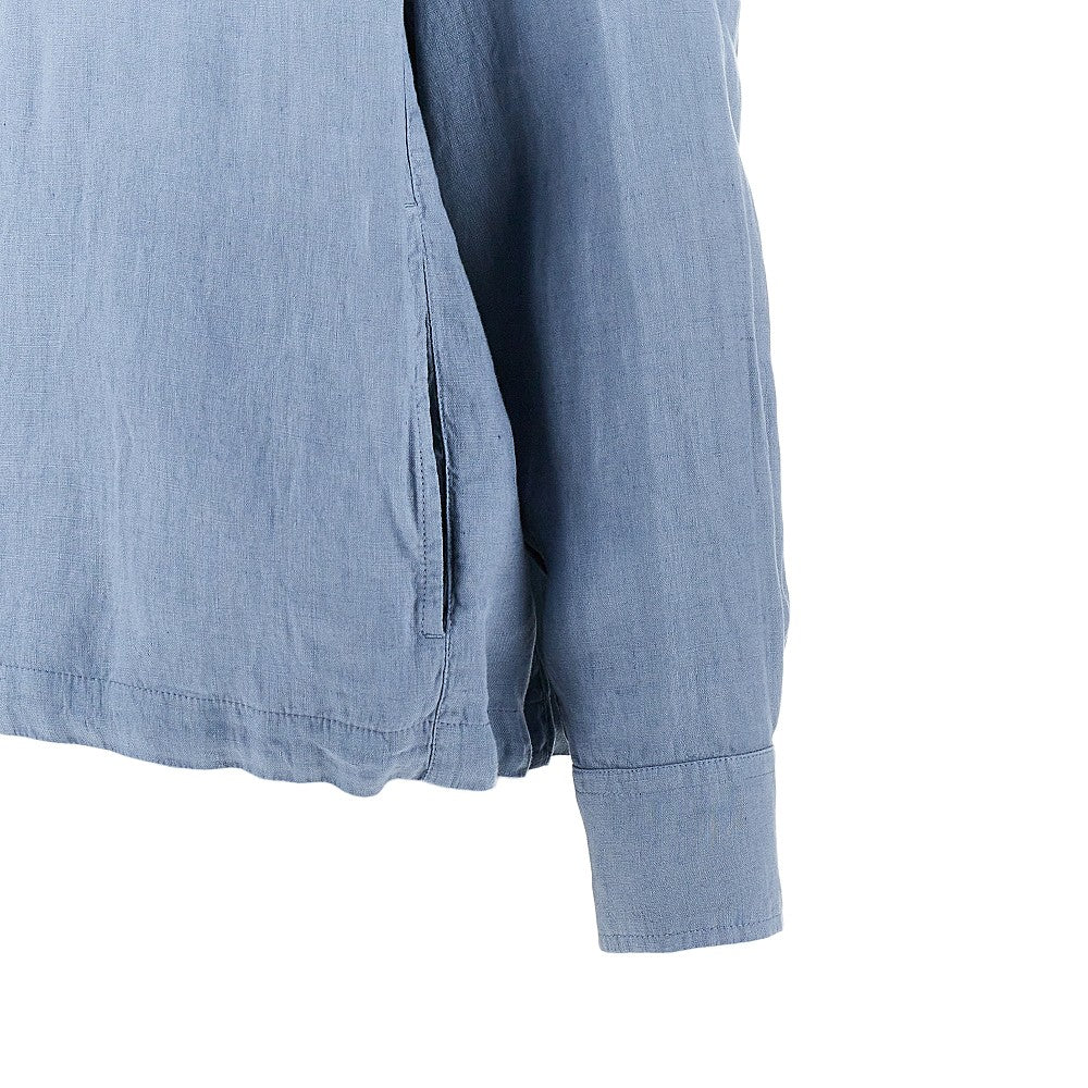 Blouson in lino con cappuccio ICON