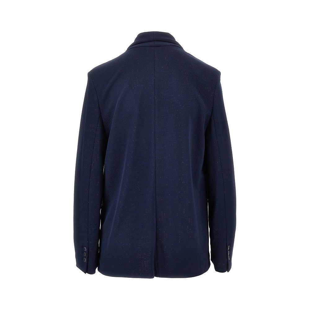 ICON piquet double-breasted jacket