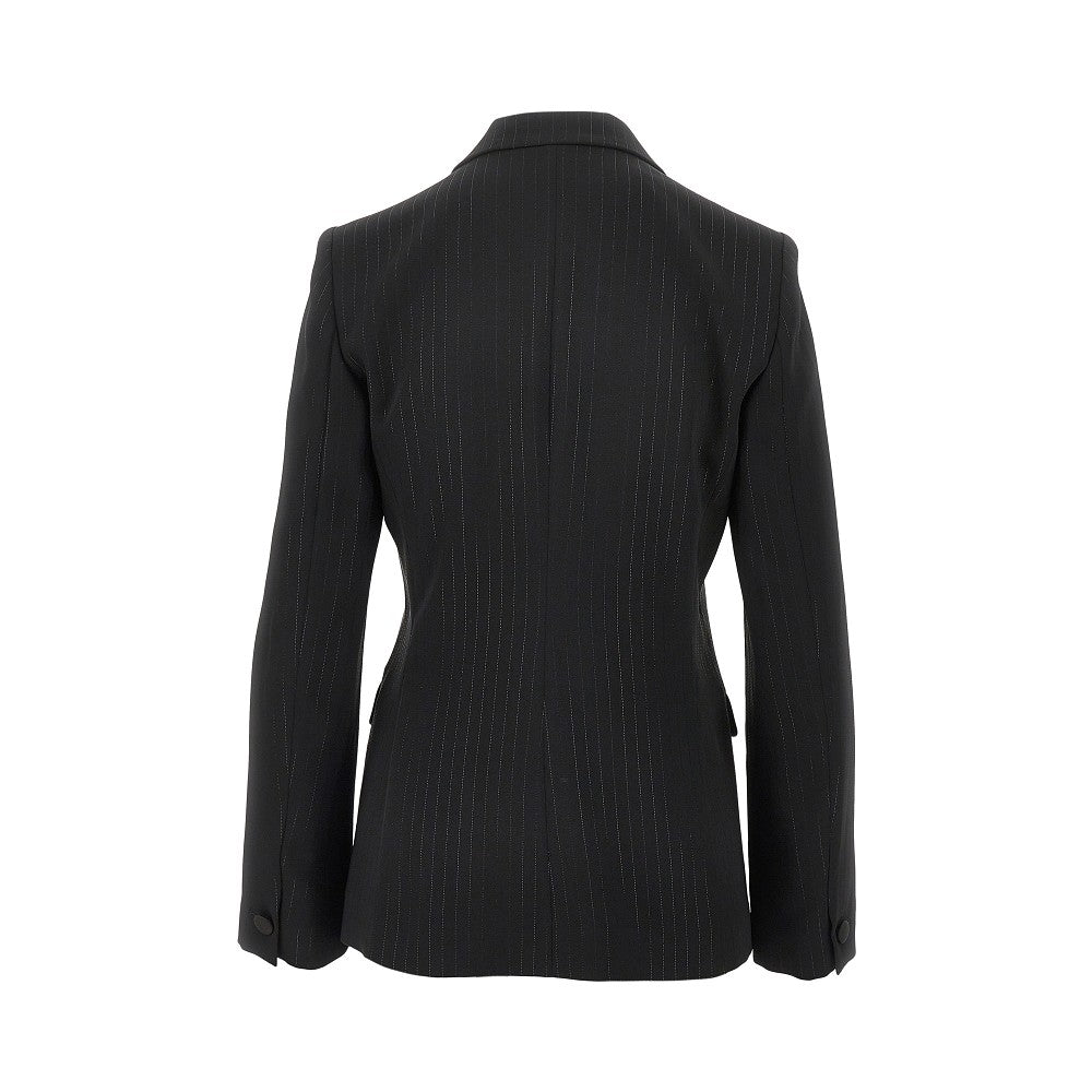 Cady single-breasted jacket