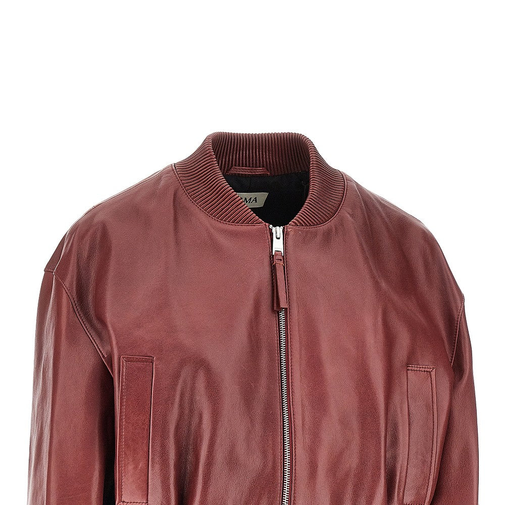 Bomber in pelle 'Hannan'