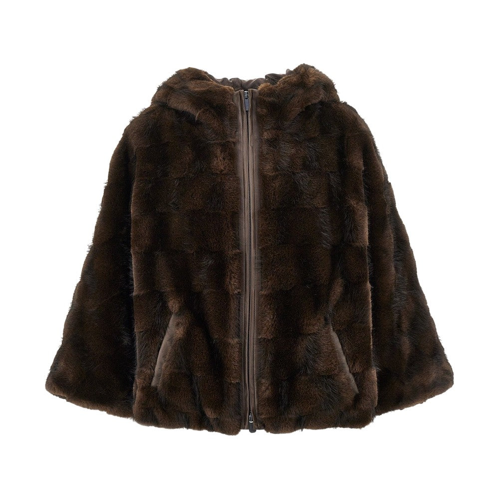 Blouson in pelliccia sintetica