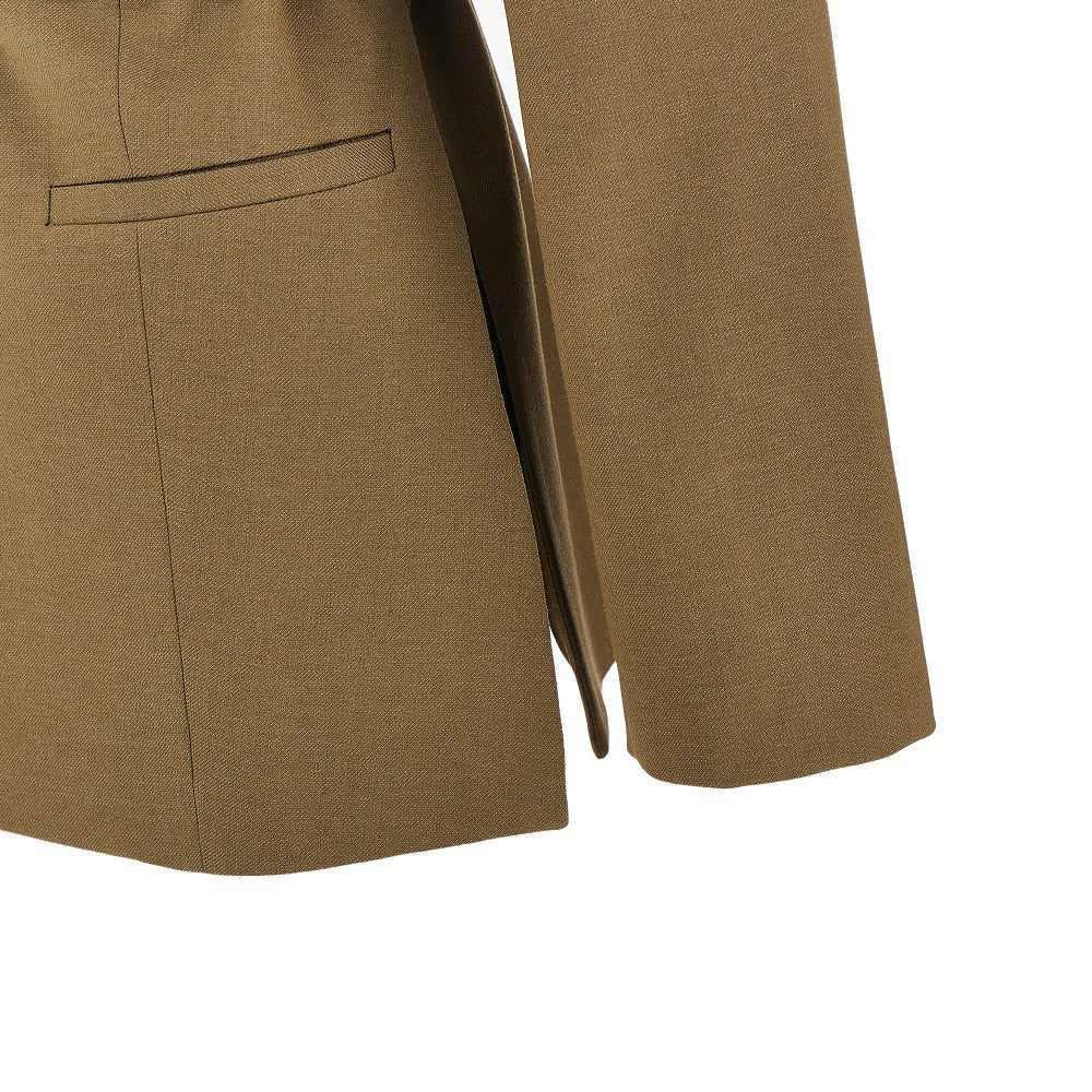 Giacca in gabardine con cintura