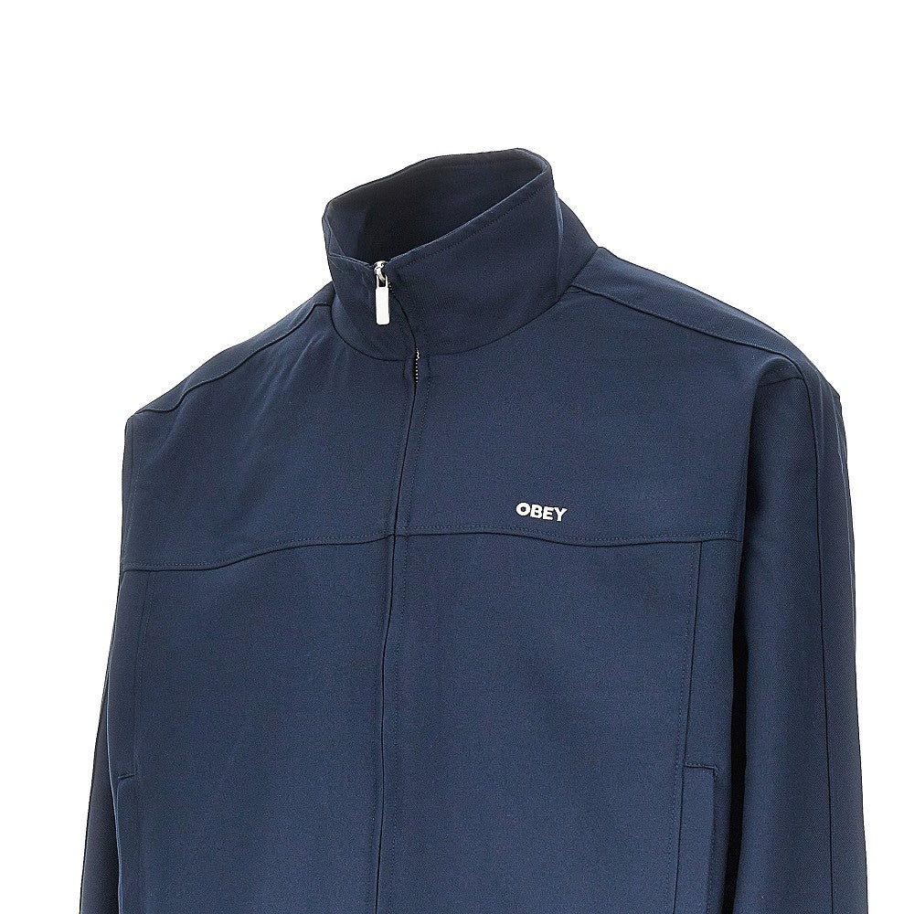 Logo embroidery Tailored track jacket