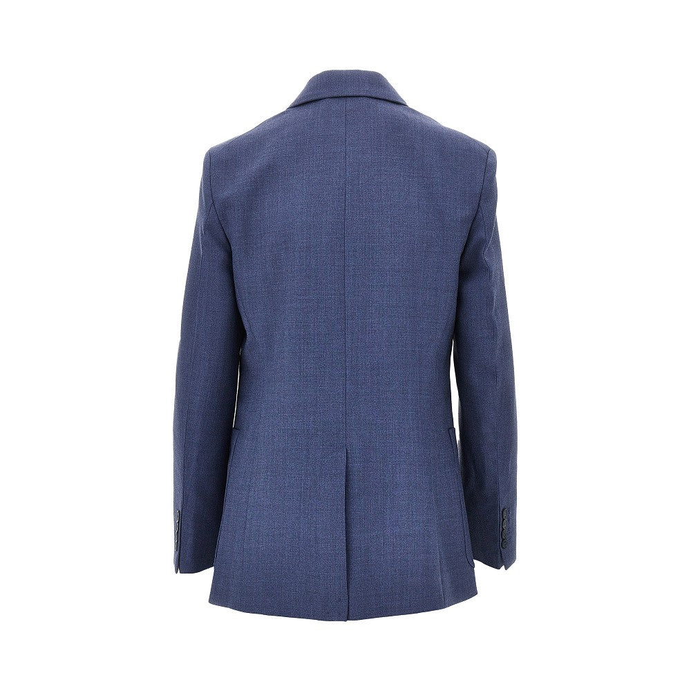 'Katherine' wool-blend single-breasted jacket