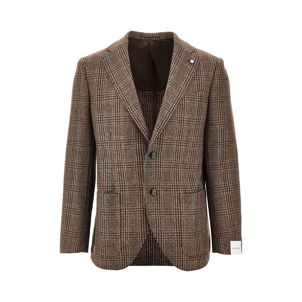 Prince of Wales single-breasted jacket