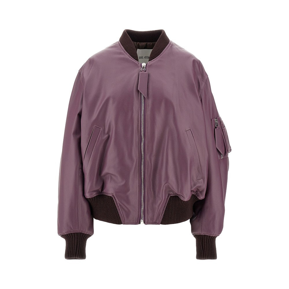 Bomber in pelle &#39;Anja&#39;