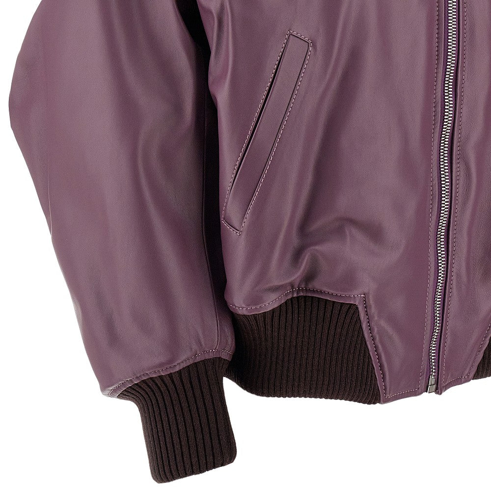 Bomber in pelle &#39;Anja&#39;