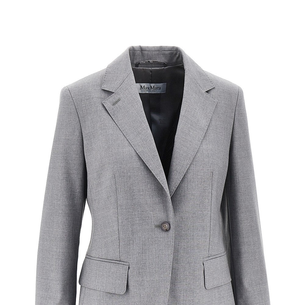 Blazer monopetto in lana