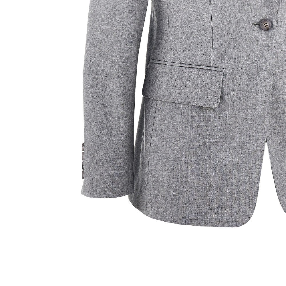 Blazer monopetto in lana