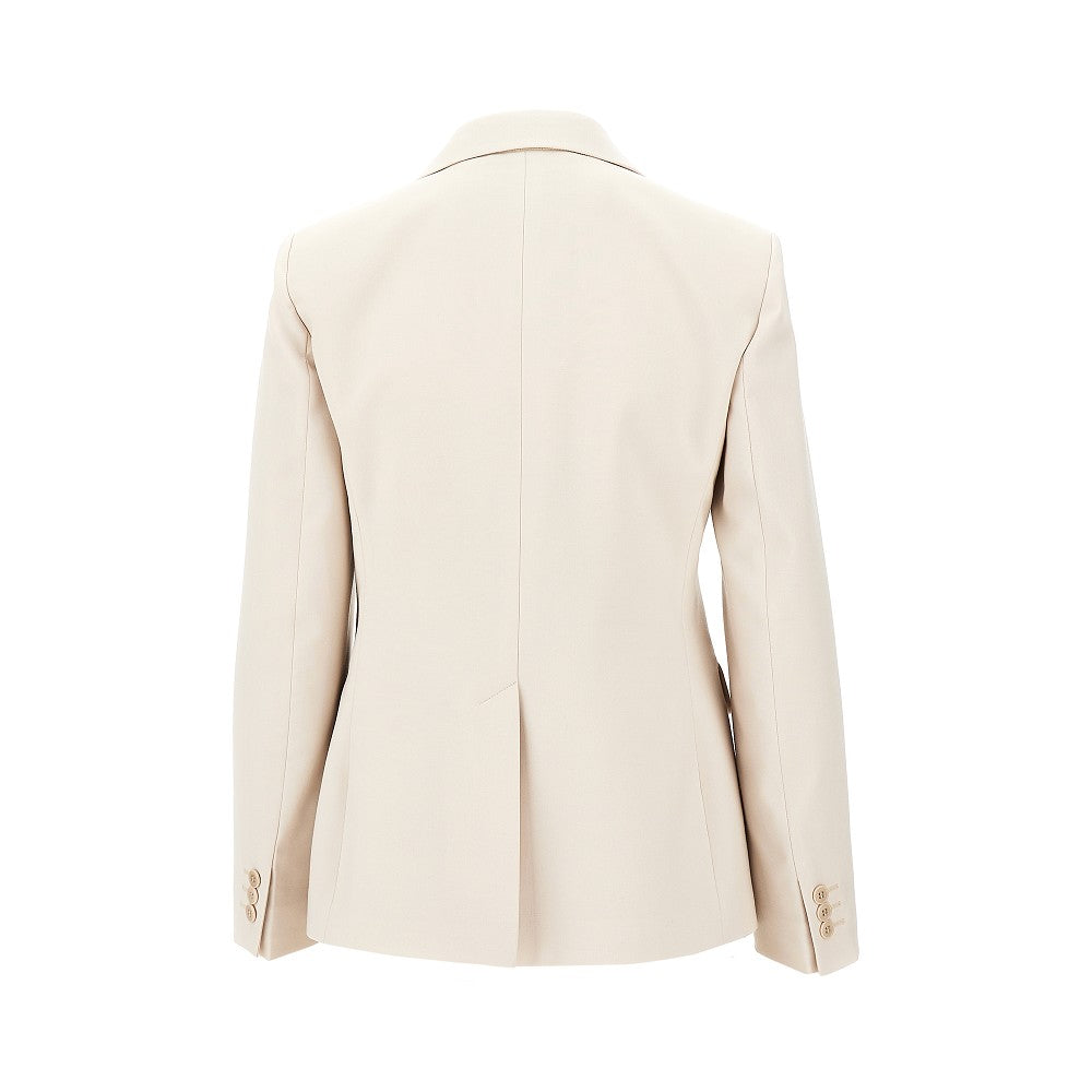 Blazer monopetto in lana