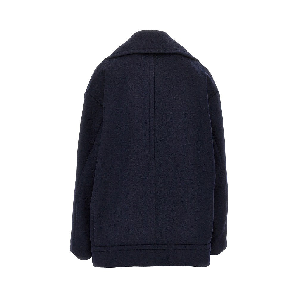 Virgin wool cloth short coat