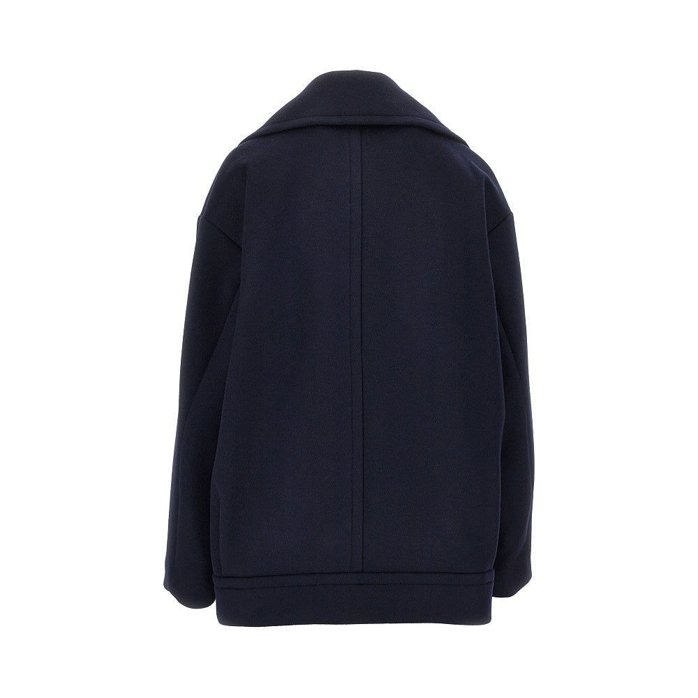 Virgin wool cloth short coat